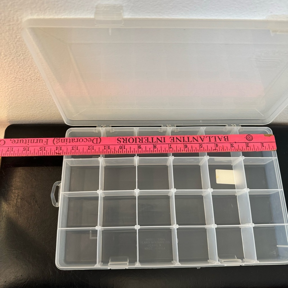 Storage Plastic Box Pill Cases Organizer - Picture 3 of 8